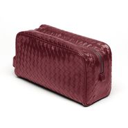 Vermillon Intrecciato VN Toiletry Case -  - BOTTEGA VENETA - PE13 - 810