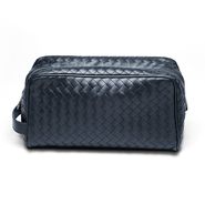 Vermillon Intrecciato VN Toiletry Case - - BOTTEGA VENETA - PE13 - 810