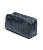 Bottega Veneta® Vermillon Intrecciato VN Toiletry Case Bottega Veneta® Vermillon Intrecciato VN Toiletry Case