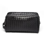 Vermillon Intrecciato VN Toiletry Case - - BOTTEGA VENETA - PE13 - 810