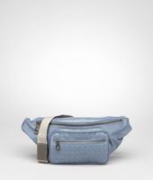 Bottega Veneta® Krim Stone Intrecciato Light Calf Belt Bag Bottega Veneta® Krim Stone Intrecciato Light Calf Belt Bag