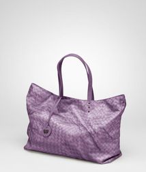 Tote BagBagsTextile fibersPurple Bottega Veneta®