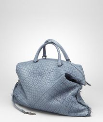 Top Handle BagBagsLeatherBlue Bottega Veneta®