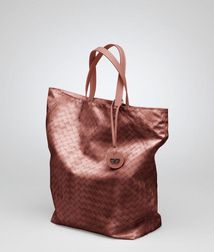 Tote BagBagsTextile fibersRed Bottega Veneta®