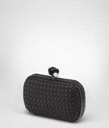 ClutchBagsNappa leather, Textile fibresBlack Bottega Veneta®