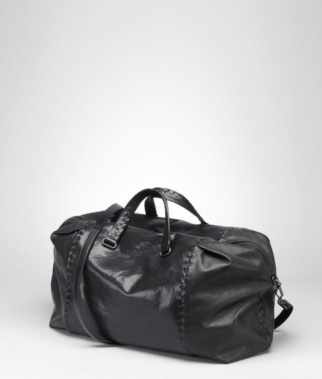 BOTTEGA VENETA Waxed Vitello Laque Duffel Duffel Bag E fp