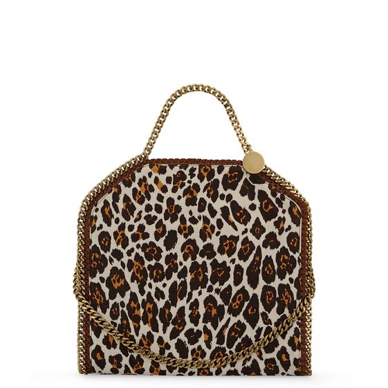 Stella McCartney, Falabella Leopard Print Fold Over Tote 