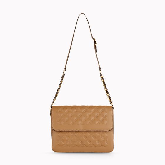 Stella McCartney, Grace Embossed Faux Nappa Large Shoulder Bag