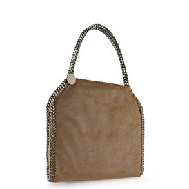 STELLA McCARTNEY, Shoulder Bag, Falabella Chamois Small Tote 