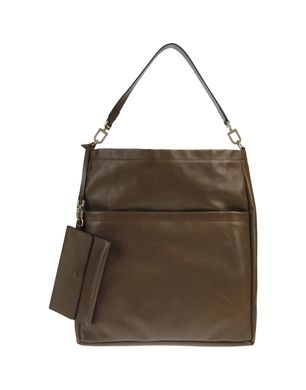 BRUNELLO CUCINELLI - Large leather bag