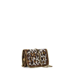 STELLA McCARTNEY, Shoulder Bag, Falabella Leopard Print Cross Body Bag