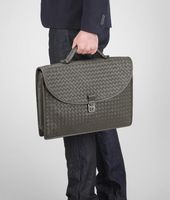 Bottega Veneta® Intrecciato Light Calf Briefcase Bottega Veneta® Intrecciato Light Calf Briefcase
