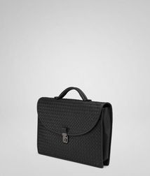 BriefcaseBagsLeatherBlack Bottega Veneta®