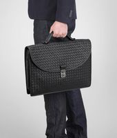 Bottega Veneta® Intrecciato Light Calf Briefcase Bottega Veneta® Intrecciato Light Calf Briefcase