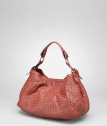 Shoulder or hobo bag BagsLeatherRed Bottega Veneta®