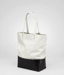 Tote BagBagsLeather, Textile fibersBrown Bottega Veneta®
