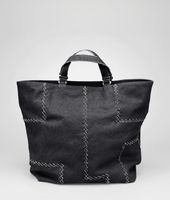 Bottega Veneta® Geometrie Linen Tote Bottega Veneta® Geometrie Linen Tote