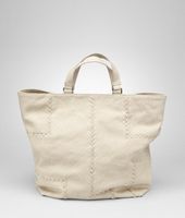 Bottega Veneta® Geometrie Linen Tote Bottega Veneta® Geometrie Linen Tote