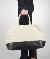Bottega Veneta® Canvas Spalmato Tote Bottega Veneta® Canvas Spalmato Tote