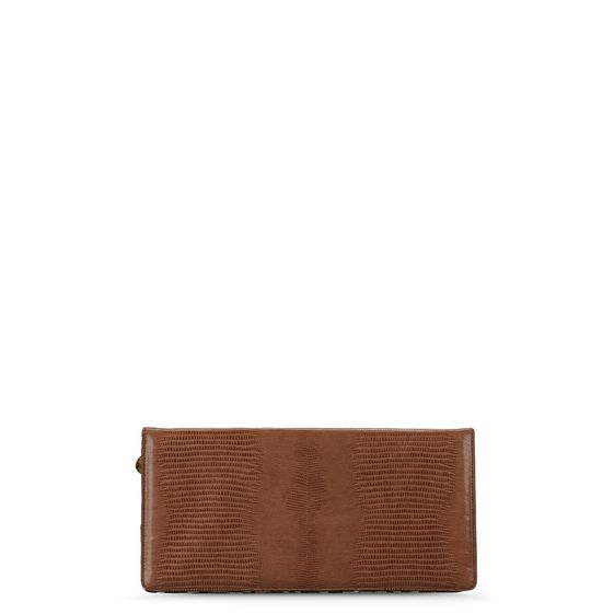 Stella McCartney, Fawn Mock Croc / Leopard Print Margaret Clutch