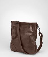 Bottega Veneta® Light Calf Scolpito Cross Body Bag Bottega Veneta® Light Calf Scolpito Cross Body Bag