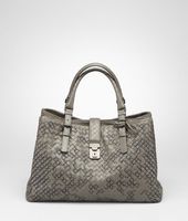 Bottega Veneta® Intreccio Graphic Roma Bag Bottega Veneta® Intreccio Graphic Roma Bag