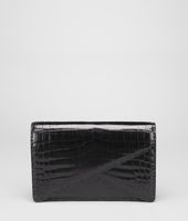 Bottega Veneta® Shiny Crocodile Clutch Bottega Veneta® Shiny Crocodile Clutch