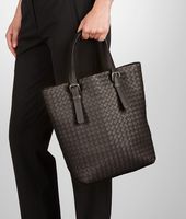 Bottega Veneta® Ebano Intrecciato Nappa Tote Bottega Veneta® Ebano Intrecciato Nappa Tote