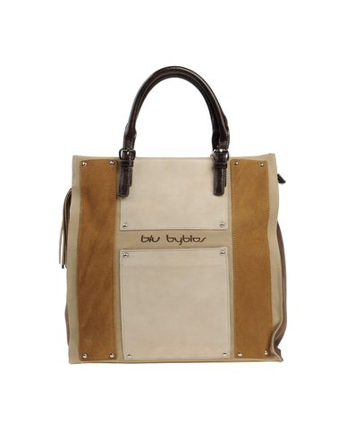 ZOOM BLU BYBLOS - Large fabric bag