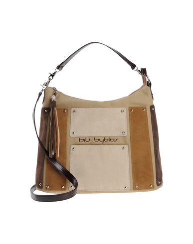 ZOOM BLU BYBLOS - Large fabric bag