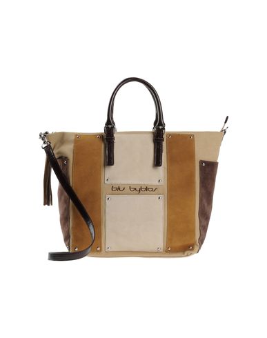 ZOOM BLU BYBLOS - Large fabric bag