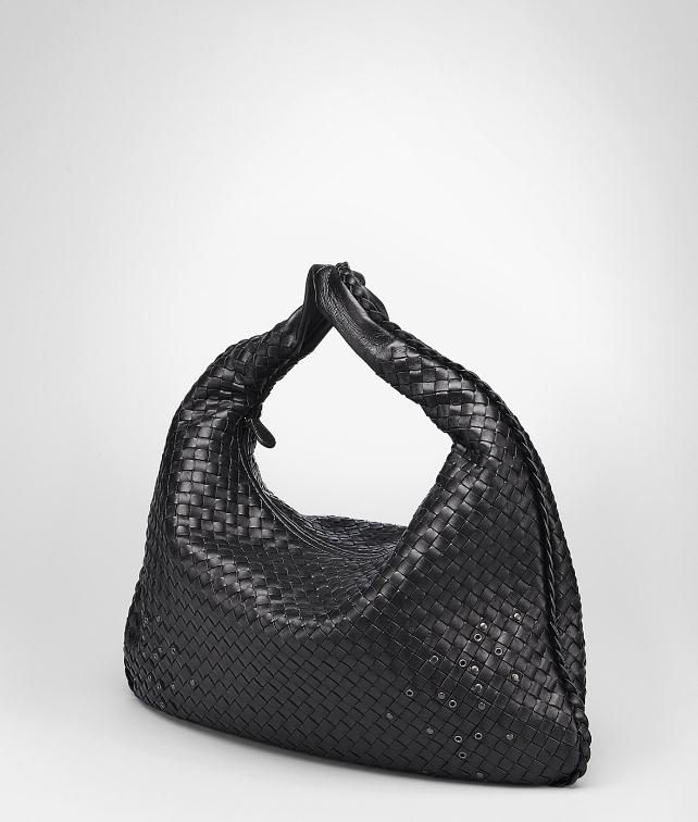 BOTTEGA VENETA Intrecciato Nappa Eyelets Large Veneta Shoulder or hobo bag D fp