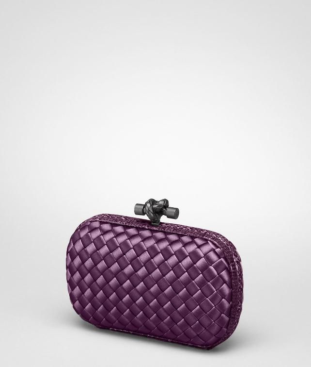 BOTTEGA VENETA Intreccio Impero Ayers Knot Clutch D fp