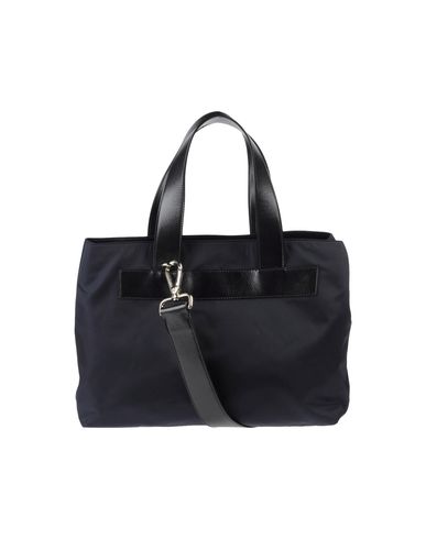 ZOOM JIL SANDER NAVY - Medium fabric bag
