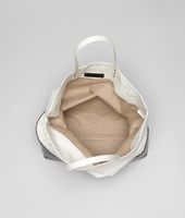 Bottega Veneta® Lino Spalmato Light Calf Scolpito Tote Bottega Veneta® Lino Spalmato Light Calf Scolpito Tote
