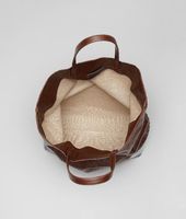 Bottega Veneta® Lino Spalmato Light Calf Scolpito Tote Bottega Veneta® Lino Spalmato Light Calf Scolpito Tote