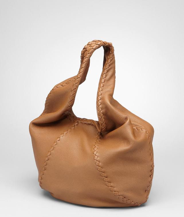 BOTTEGA VENETA Washed Cervo Bag Shoulder or hobo bag D fp