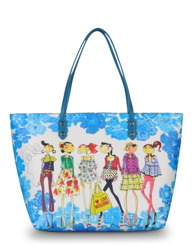Moschino, Borsa grande in tessuto