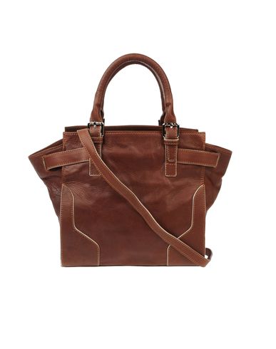 ZOOM STUDIO MODA - Large leather bag