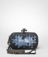 Bottega Veneta® Intreccio Metal Stripes Ayers Knot Bottega Veneta® Intreccio Metal Stripes Ayers Knot