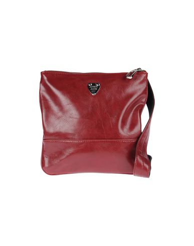 ZOOM ARMANI JEANS - Medium leather bag