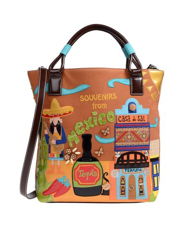 ZOOM TUA BY BRACCIALINI - Medium fabric bag