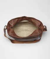 Bottega Veneta® Spalmato Linen Washed Vintage Calf Cross Body Bag Bottega Veneta® Spalmato Linen Washed Vintage Calf Cross Body Bag