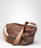 Bottega Veneta® Spalmato Linen Washed Vintage Calf Cross Body Bag Bottega Veneta® Spalmato Linen Washed Vintage Calf Cross Body Bag