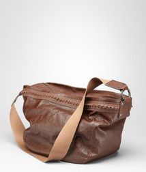 Messenger BagBagsTextile fibersBrown Bottega Veneta®