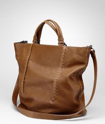ToteBagsLeatherBrown Bottega Veneta®