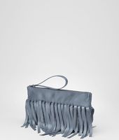 Bottega Veneta® Intrecciato Nappa Fringe Pouch Bottega Veneta® Intrecciato Nappa Fringe Pouch