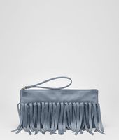 Bottega Veneta® Intrecciato Nappa Fringe Pouch Bottega Veneta® Intrecciato Nappa Fringe Pouch