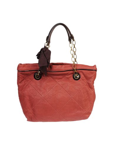 ZOOM LANVIN - Medium leather bag