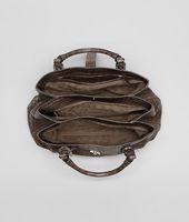 Bottega Veneta® Shadow Soft Crocodile Fume Roma Bag Bottega Veneta® Shadow Soft Crocodile Fume Roma Bag